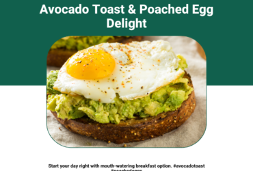 Avocado Toast & Poached Egg Delight