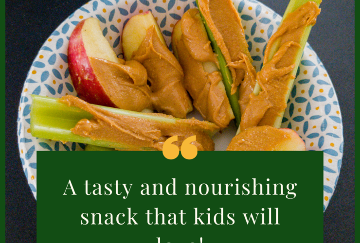 Sliced Apple with Peanut Butter: A Kid-Friendly and Nutritious Treat