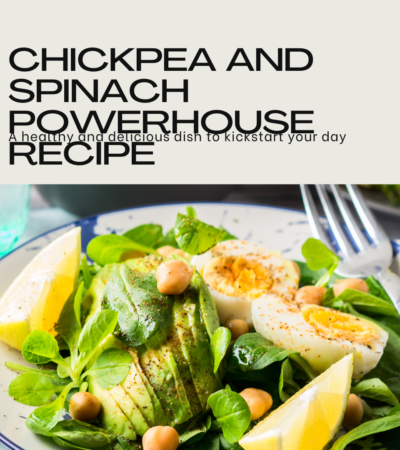 Invigorating Chickpea and Spinach Powerhouse: A Triumph of Flavor and Wellness