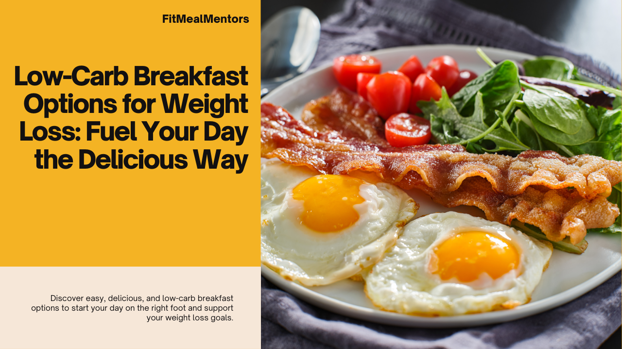 Low-Carb Breakfast Options for Weight Loss: Fuel Your Day the Delicious WayLow-Carb Breakfast Options for Weight Loss: Fuel Your Day the Delicious Way