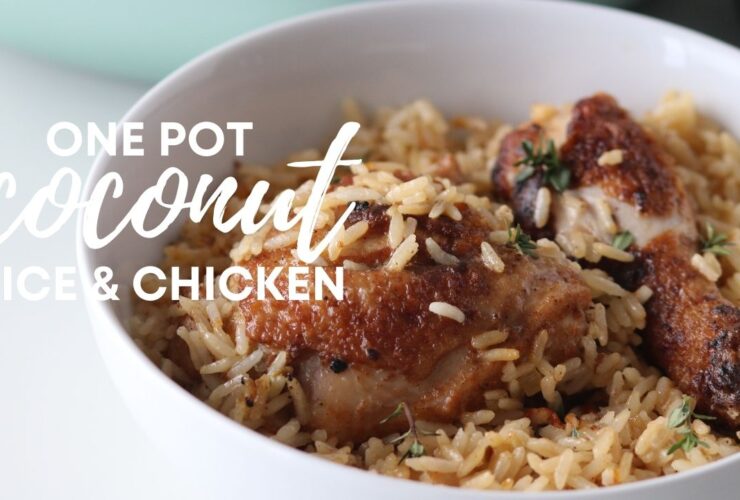 One Pot Coconut Rice and Chicken