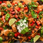 Recipe: Southwest Vegetarian Nachos with Black Beans and Avocado