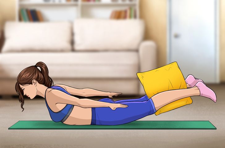 Transform Your Body in Just 5 Minutes with These 7 Pillow Exercises