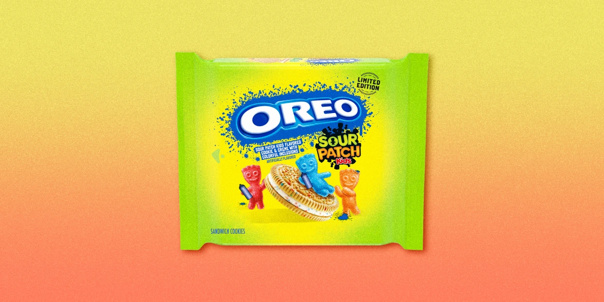 Exclusive: Pucker Up for the New Oreo Sour Patch Kids Cookie!