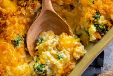 Cheesy Chicken Broccoli Rice Casserole Recipe: Best Comfort Food