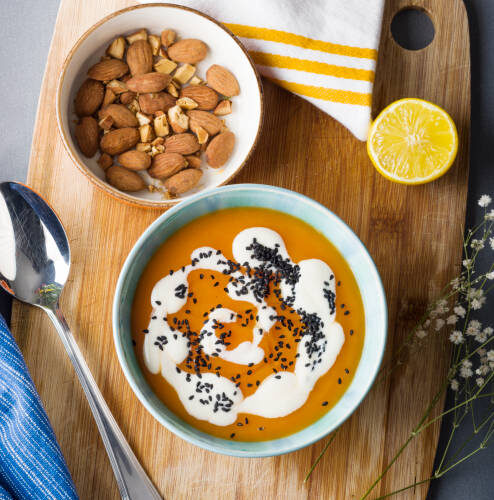 Carrot and Almond Soup Recipe: A Healthy Winter Delight