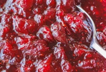 Homemade Cranberry Sauce