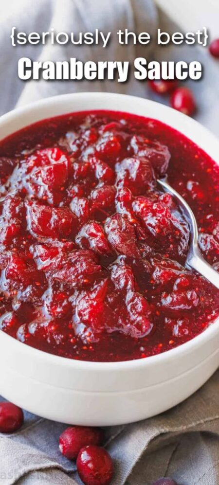 Homemade Cranberry Sauce