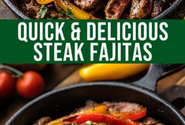 Steak Fajitas Recipe: Flavor-Packed Skirt Steak with Peppers and Onions