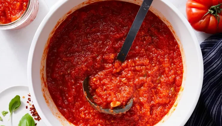 Homemade Spaghetti Sauce with Fresh Tomatoes